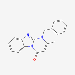 1-benzyl-2-methylpyrimido[1,2-a]benzimidazol-4(1H)-one