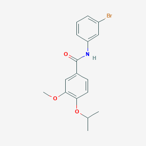 N-(3-bromophenyl)-4-isopropoxy-3-methoxybenzamide