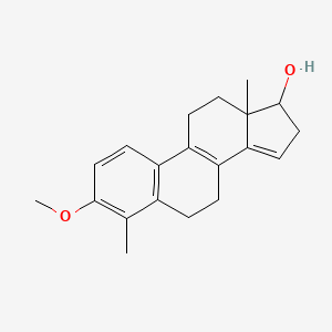 molecular formula C20H24O2 B4224989 3-methoxy-4-methylestra-1,3,5(10),8,14-pentaen-17-ol 