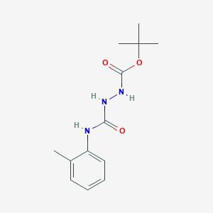 tert-butyl 2-{[(2-methylphenyl)amino]carbonyl}hydrazinecarboxylate