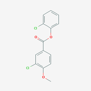 2-chlorophenyl 3-chloro-4-methoxybenzoate