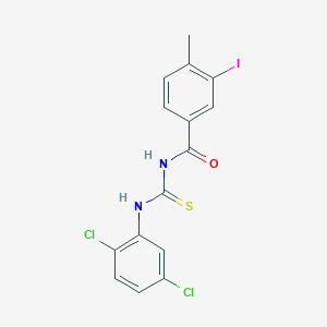 N-[(2,5-dichlorophenyl)carbamothioyl]-3-iodo-4-methylbenzamide