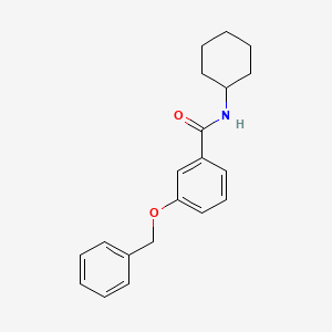 3-(benzyloxy)-N-cyclohexylbenzamide