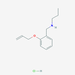 N-[2-(allyloxy)benzyl]-1-propanamine hydrochloride