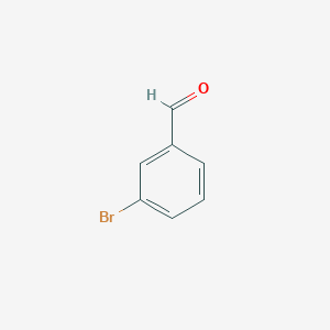 molecular formula C7H5BrO B042254 3-Bromobenzaldehyde CAS No. 3132-99-8
