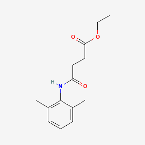 ethyl 4-[(2,6-dimethylphenyl)amino]-4-oxobutanoate