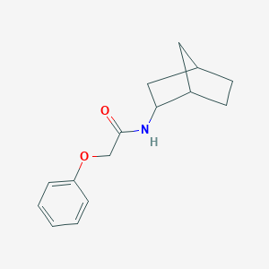 molecular formula C15H19NO2 B422554 N-bicyclo[2.2.1]hept-2-yl-2-phenoxyacetamide 