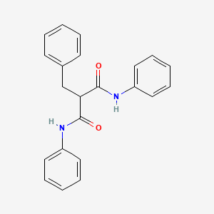 molecular formula C22H20N2O2 B4226429 2-benzyl-N,N'-diphenylmalonamide 