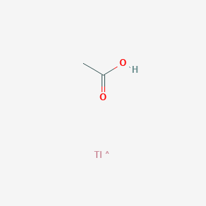 molecular formula C₂H₄O₂Ti B042265 乙酸铊 CAS No. 563-68-8
