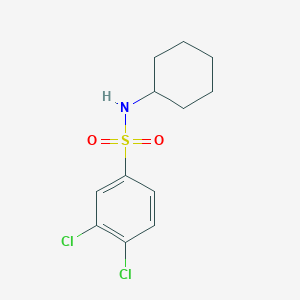 3,4-dichloro-N-cyclohexylbenzenesulfonamide