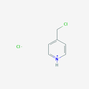 molecular formula C6H7Cl2N B042278 4-(氯甲基)吡啶盐酸盐 CAS No. 1822-51-1
