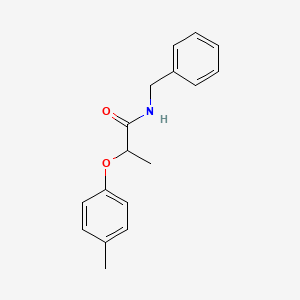 N-benzyl-2-(4-methylphenoxy)propanamide