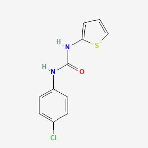 molecular formula C11H9ClN2OS B4228028 N-(4-chlorophenyl)-N'-2-thienylurea 