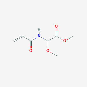 molecular formula C7H11NO4 B042292 甲基丙烯酰胺基乙酸甲酯甲醚 CAS No. 77402-03-0