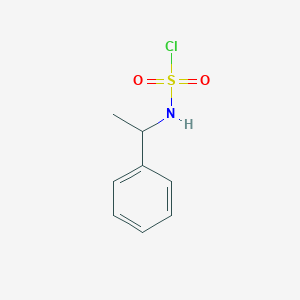 B042296 N-(1-phenylethyl)sulfamoyl chloride CAS No. 57053-73-3