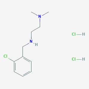 molecular formula C11H19Cl3N2 B4230291 N'-(2-chlorobenzyl)-N,N-dimethyl-1,2-ethanediamine dihydrochloride 