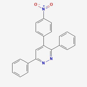 4-(4-nitrophenyl)-3,6-diphenylpyridazine
