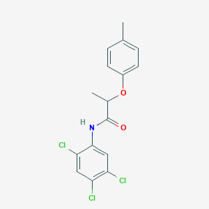 2-(4-methylphenoxy)-N-(2,4,5-trichlorophenyl)propanamide