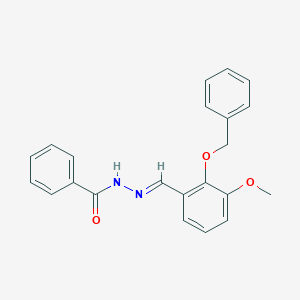 N'-[2-(benzyloxy)-3-methoxybenzylidene]benzohydrazide