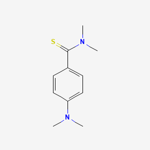 molecular formula C11H16N2S B4231727 4-(dimethylamino)-N,N-dimethylbenzenecarbothioamide CAS No. 21176-96-5