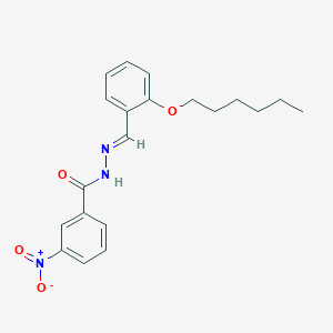 N'-[2-(hexyloxy)benzylidene]-3-nitrobenzohydrazide