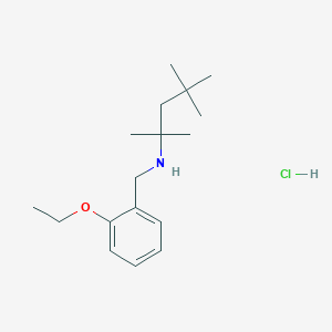 N-(2-ethoxybenzyl)-2,4,4-trimethyl-2-pentanamine hydrochloride