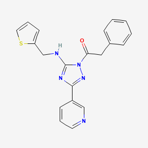 1-(phenylacetyl)-3-(3-pyridinyl)-N-(2-thienylmethyl)-1H-1,2,4-triazol-5-amine