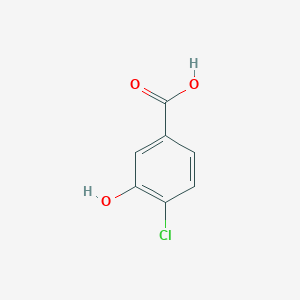 molecular formula C7H5ClO3 B042332 4-氯-3-羟基苯甲酸 CAS No. 34113-69-4