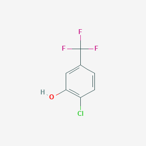 molecular formula C7H4ClF3O B042345 2-氯-5-(三氟甲基)苯酚 CAS No. 40889-91-6