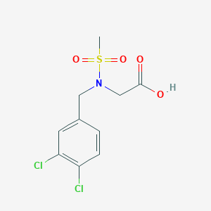 N-(3,4-dichlorobenzyl)-N-(methylsulfonyl)glycine