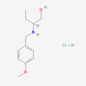 2-[(4-methoxybenzyl)amino]-1-butanol hydrochloride