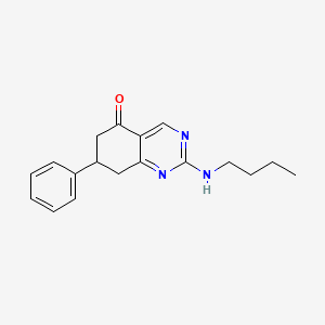 2-(butylamino)-7-phenyl-7,8-dihydro-5(6H)-quinazolinone