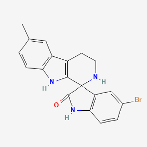 5'-bromo-6-methyl-2,3,4,9-tetrahydrospiro[beta-carboline-1,3'-indol]-2'(1'H)-one