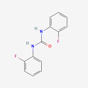 molecular formula C13H10F2N2O B4235918 N,N'-bis(2-fluorophenyl)urea 