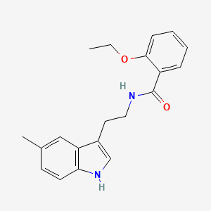 2-ethoxy-N-[2-(5-methyl-1H-indol-3-yl)ethyl]benzamide