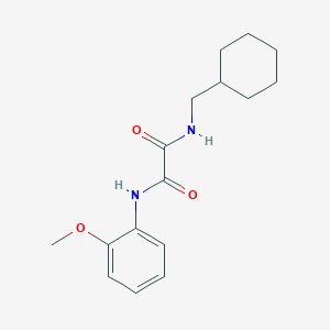 N-(cyclohexylmethyl)-N'-(2-methoxyphenyl)ethanediamide