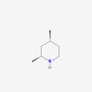 molecular formula C7H15N B042365 (2R,4R)-2,4-二甲基哌啶 CAS No. 19683-91-1