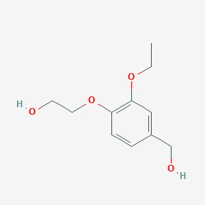 2-[2-ethoxy-4-(hydroxymethyl)phenoxy]ethanol