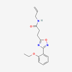 N-allyl-3-[3-(2-ethoxyphenyl)-1,2,4-oxadiazol-5-yl]propanamide