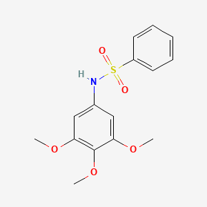 N-(3,4,5-trimethoxyphenyl)benzenesulfonamide