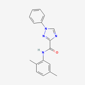 N-(2,5-dimethylphenyl)-1-phenyl-1H-1,2,4-triazole-3-carboxamide