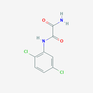 molecular formula C8H6Cl2N2O2 B4238377 N-(2,5-dichlorophenyl)ethanediamide 