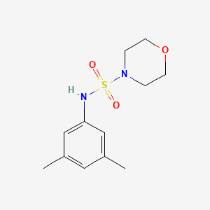 molecular formula C12H18N2O3S B4238945 N-(3,5-dimethylphenyl)-4-morpholinesulfonamide 