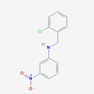 molecular formula C13H11ClN2O2 B4240078 (2-chlorobenzyl)(3-nitrophenyl)amine CAS No. 313374-34-4