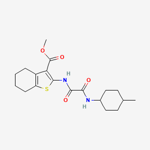 methyl 2-{[[(4-methylcyclohexyl)amino](oxo)acetyl]amino}-4,5,6,7-tetrahydro-1-benzothiophene-3-carboxylate