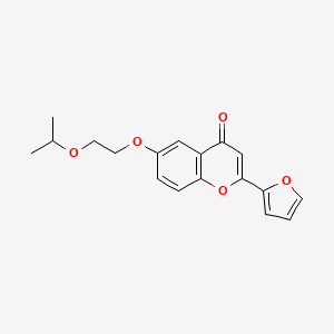 2-(2-furyl)-6-(2-isopropoxyethoxy)-4H-chromen-4-one