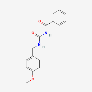 N-[(4-methoxyphenyl)methylcarbamoyl]benzamide