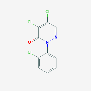 4,5-Dichloro-2-(2-chlorophenyl)pyridazin-3-one