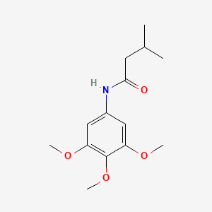 3-methyl-N-(3,4,5-trimethoxyphenyl)butanamide