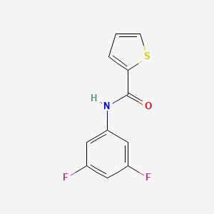 N-(3,5-difluorophenyl)thiophene-2-carboxamide